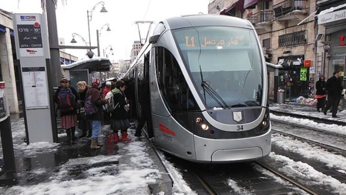 Aprobada la tercera línea de tren ligero en Jerusalén