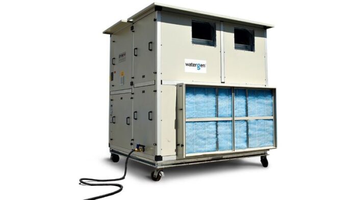 Tecnología israelí saca agua del aire durante conferencia AIPAC