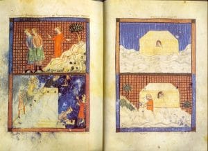 No sabemos quiénes fueron, ni cuánto tiempo tardaron en copiar los versos del Talmud. Palabra tras palabra, ilustración tras ilustración. Sabemos que el pergamino fue encargado en Barcelona hacia la mitad del siglo XIII por una familia judía en buenas relaciones con la Corona de Aragón.