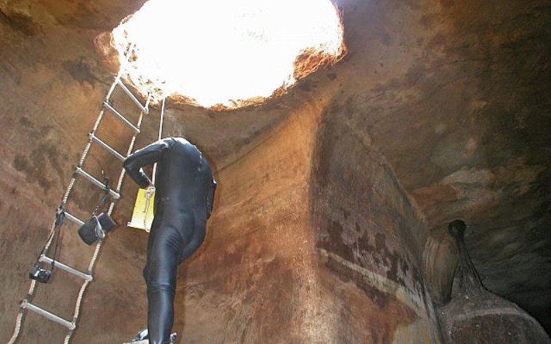 Complejo subterráneo de cisternas de 1.500 años de antigüedad encontrado bajo el patio de Jerusalén Complejo subterráneo de cisternas de 1.500 años de antigüedad encontrado bajo el patio de Jerusalén