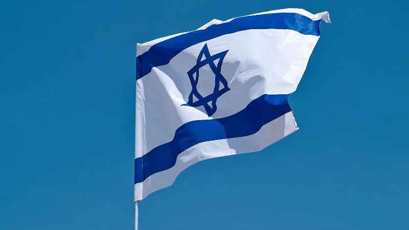 La bandera israelí