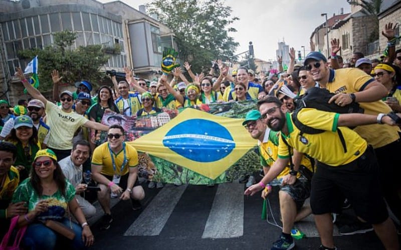 Miles de cristianos de todo el mundo marchan en Jerusalén