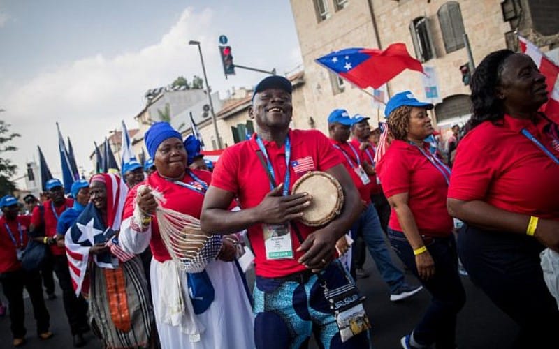 Miles de cristianos de todo el mundo marchan en Jerusalén