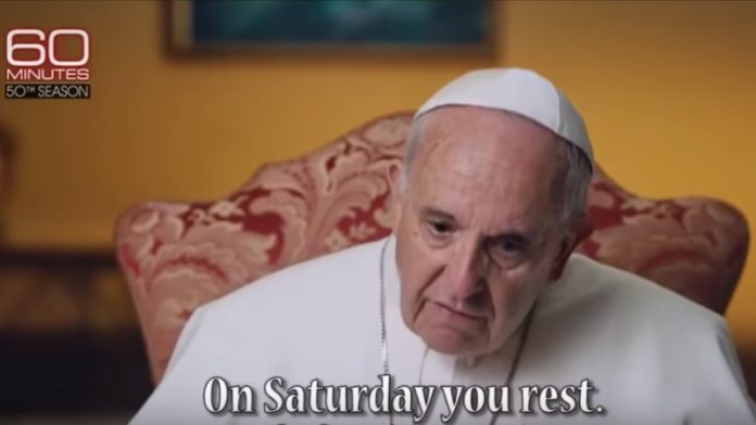 Al papa Francisco realmente le gusta la costumbre judía de Shabat