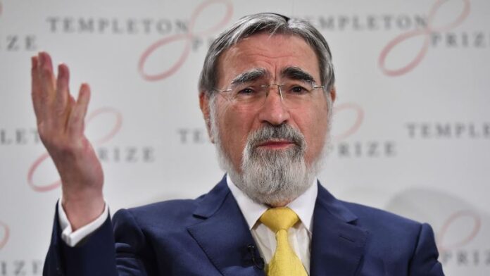 El rabino Jonathan Sacks dice que está siendo tratado por cáncer