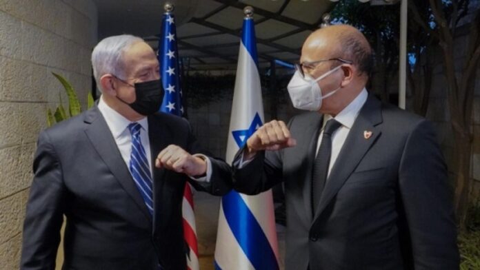 El primer ministro israelí recibe al ministro de Relaciones Exteriores de Baréin