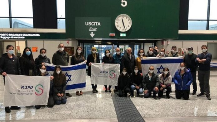 Equipo médico israelí ayuda en la batalla del COVID-19 en el norte de Italia