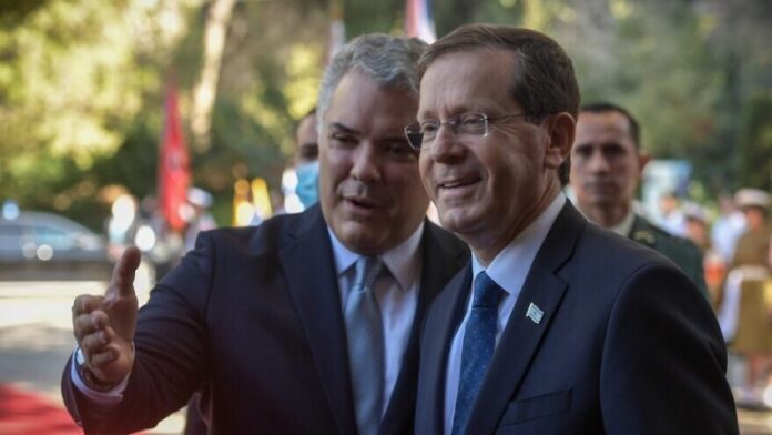 El presidente de Colombia Iván Duque inicia su visita al Estado a Israel
