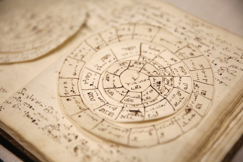 Manuscrito de astronomía