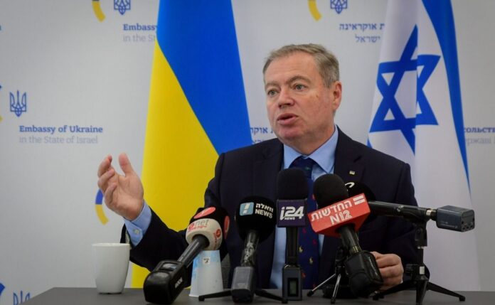 Enviado ucraniano dice que Israel debería usar su influencia en Moscú para negociar con Rusia