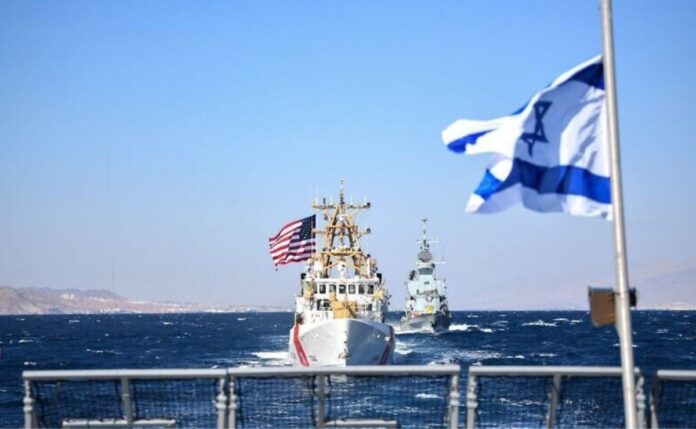 La Armada israelí participa en el ejercicio naval más grande del mundo en el Mar Rojo, Golfo de Eilat