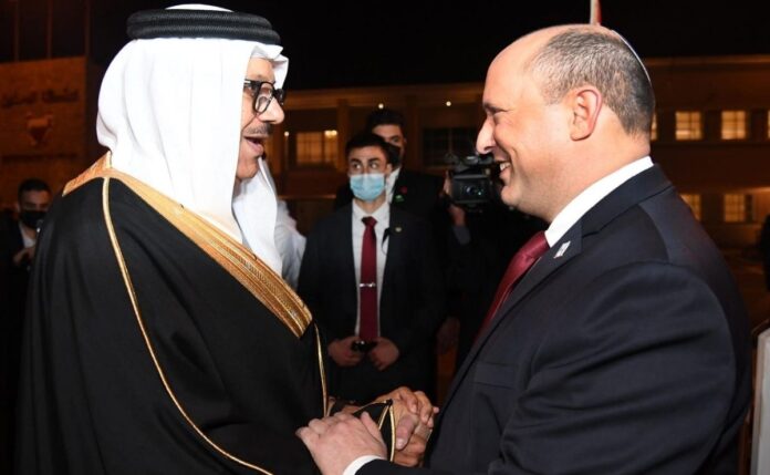 primer ministro israelí visita Baréin