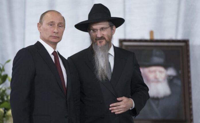 El “rabino de Putin” pide el fin de la guerra en Ucrania y se ofrece a mediar