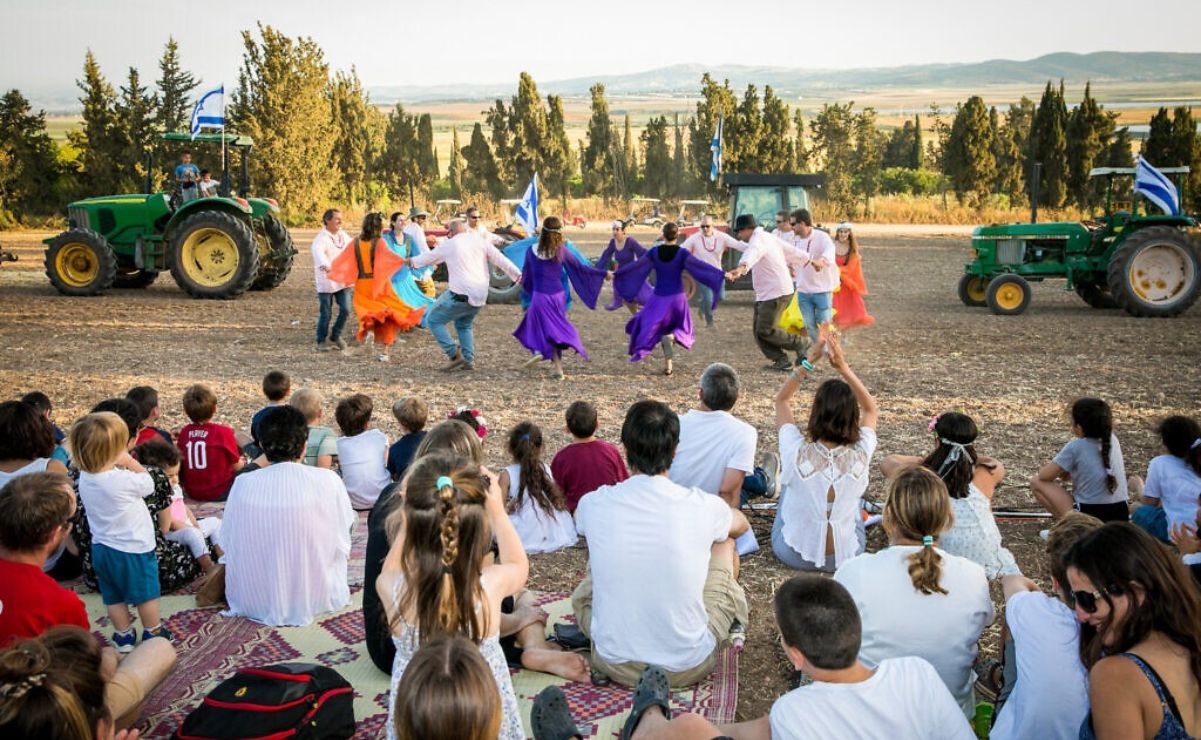 En el kibutz, Shavuot es un momento para recordar los días de gloria