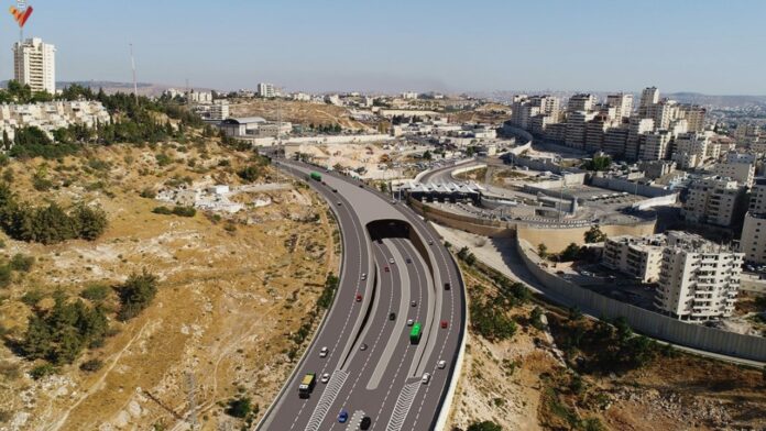 Los nuevos túneles de Jerusalén y el sistema de carreteras buscan aliviar los atascos de tráfico para el 2024