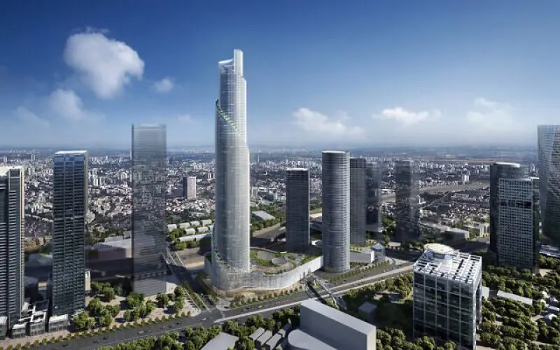 La próxima Torre Espiral de Azrieli Group en Tel Aviv.
