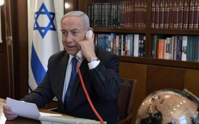 Netanyahu revela su 