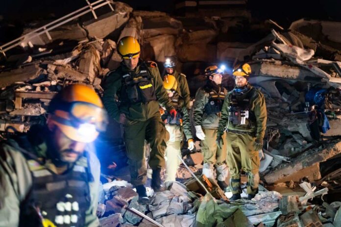 Equipo de rescate israelí en Turquía: 