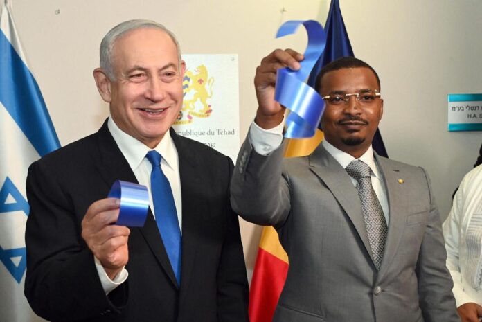 Netanyahu se une al presidente de Chad para abrir una nueva embajada en Israel