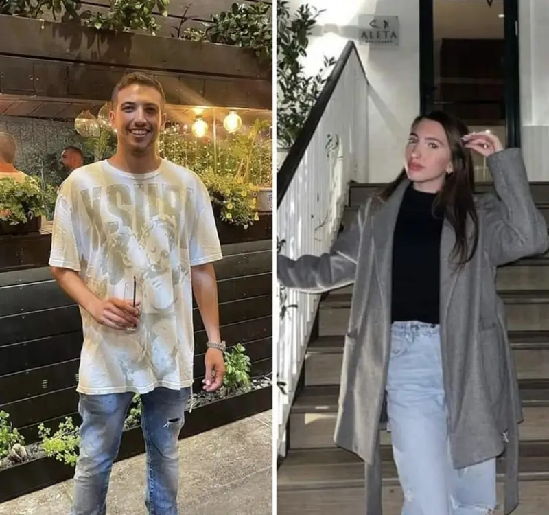 Ma'ayan Assor, de 25 años (izquierda) y Sahar Assor, de 17 años (derecha), que murieron cuando fueron arrastrados por las inundaciones en el sur de Israel