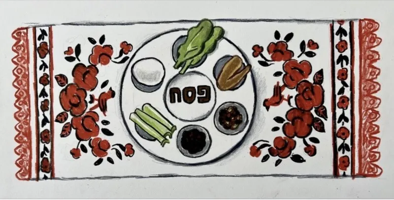 Judíos ucranianos celebran la Pascua con un nuevo comienzo y una nueva Hagadá