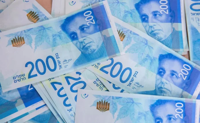 Cotización del shekel israelí frente al dólar en los mercados financieros