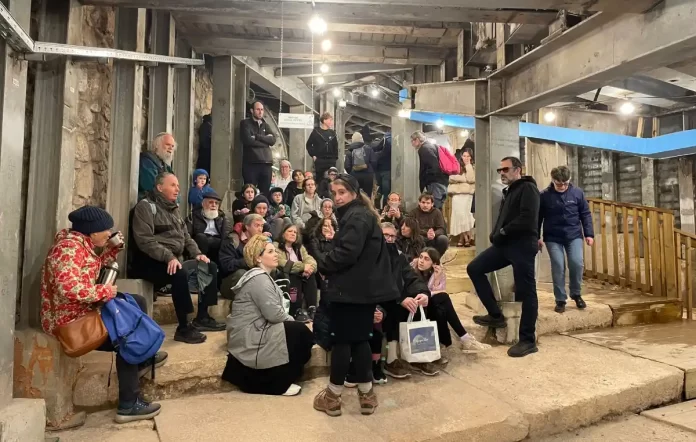 Ruta de peregrinación de 2.000 años descubierta en Jerusalén hacia el Monte del Templo