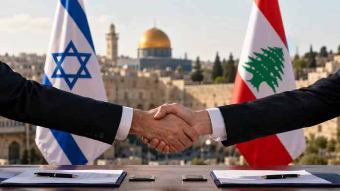 El embajador israelí Yechiel Leiter durante una ceremonia en el Departamento de Estado de EE.UU., Washington, 26 de junio de 2026